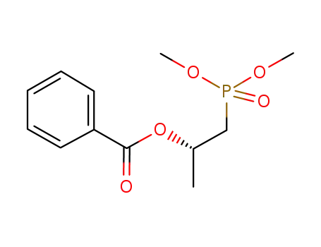 Molecular Structure of 1104662-26-1 ((S)-2-benzoyloxy-1-dimethoxyphosphorylpropane)