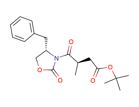tert-Butyl (R)-4-((S)-4-benzyl-2-oxooxazolidin-3-yl)-3-methyl-4-oxobutanoate