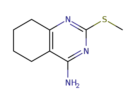 Molecular Structure of 77766-03-1 (2-(Methylsulfanyl)-5,6,7,8-tetrahydroquinazolin-4-
aMine)