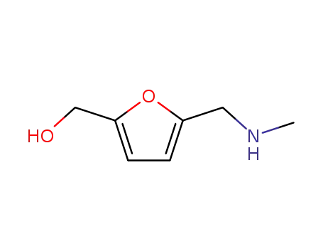 Molecular Structure of 66357-60-6 (5-[(Methylamino)methyl]-2-furanmethanol)