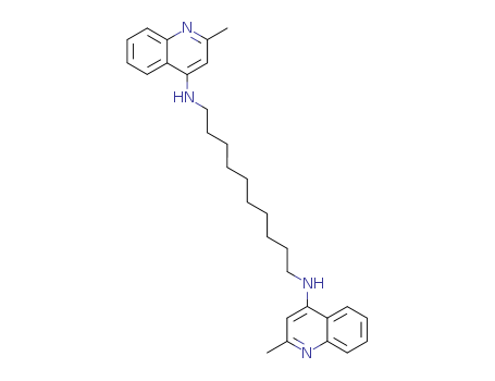 1,10-Decanediamine,N,N'-bis(2-methyl-4-quinolinyl)- (9CI)