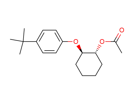 (+/-)-trans-1-acetoxy-2-(4-tert-butylphenoxy)cyclohexane