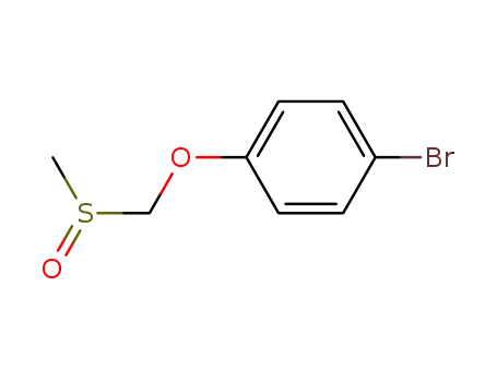 1-((methylsulfinyl)methoxy)-4-bromobenzene