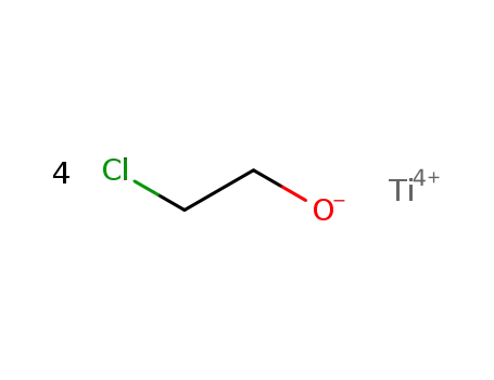 Molecular Structure of 19600-96-5 (Titanium(4+) 2-chloroethanolate)