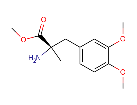 Molecular Structure of 19728-71-3 (methyl 3-methoxy-O,beta-dimethyl-L-tyrosinate)