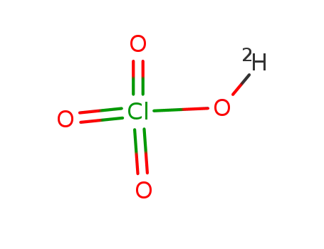 Molecular Structure of 19029-50-6 (PERCHLORIC ACID-D)
