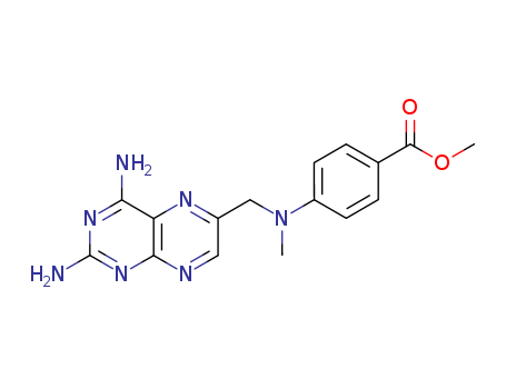Benzoic acid,4-[[(2,4-diamino-6-pteridinyl)methyl]methylamino]-, methyl ester cas  23853-09-0