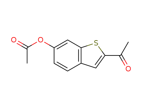 6-acetoxy-2-acetylbenzo<b>thiophen