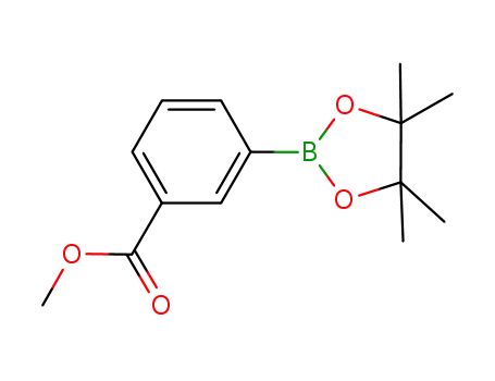 Molecular Structure of 480425-35-2 (3-Methoxycarbonylphenylboronic acid pinacol ester)