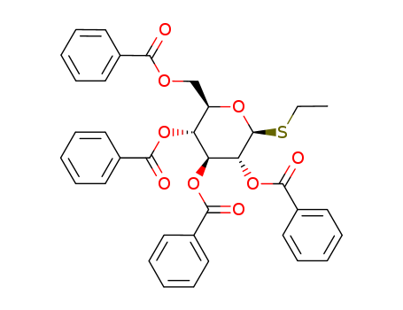 b-D-glucopyranoside, ethyl 1-thio-, 2,3,4,6-tetrabenzoate
