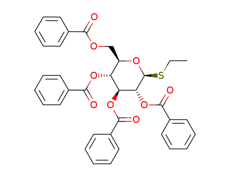 bD-글루코피라노시드, 에틸 1-티오-, 2,3,4,6-테트라벤조에이트