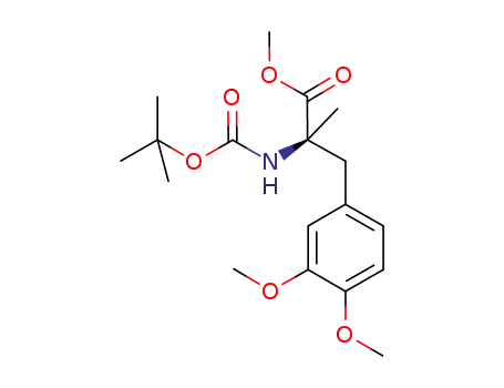 N-Boc-α-methyl-β-3,4-dimethoxyphenyl-L-alanine methylester