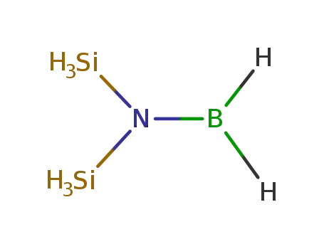 Molecular Structure of 27764-81-4 (Boranamine,N,N-disilyl- (9CI))