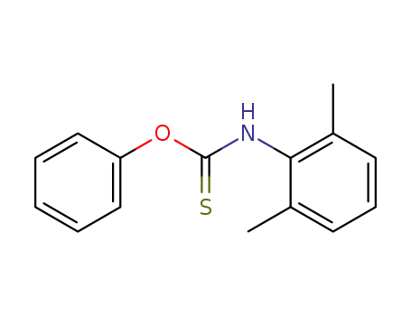 Molecular Structure of 787-09-7 (((2,6-dimethylphenyl)amino)phenoxymethane-1-thione)