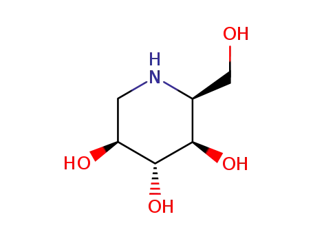 3,4,5-Piperidinetriol, 2-(hydroxymethyl)-, (2S,3R,4R,5S)-