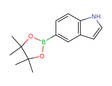5-(4,4,5,5-Tetramethyl-1,3,2-dioxaborolan-2-yl)-1h- indole (5-Indoleboronic acid pinacol ester) cas no. 269410-24-4 98%