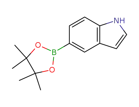 Molecular Structure of 269410-24-4 (5-Indoleboronic acid pinacol ester)