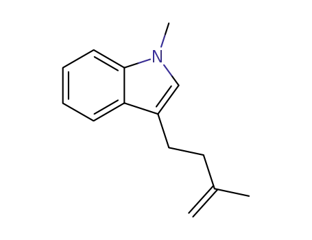 1-methyl-3-(3-methylbut-3-en-1-yl)-1H-indole