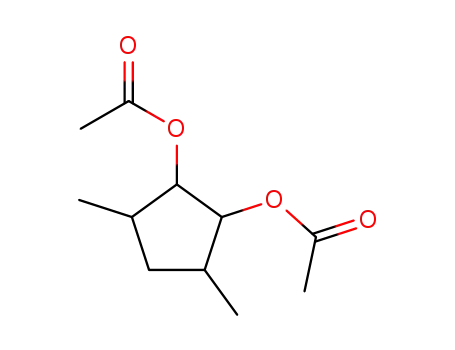 3,5-Dimethyl-cyclopentadiol-(1,2)-diacetat