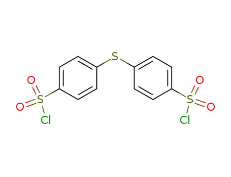 Molecular Structure of 3119-65-1 (4,4'-Thiobis(benzenesulfonic acid chloride))