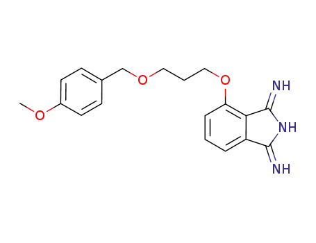 1H-Isoindol-3-amine,
1-imino-4-[3-[(4-methoxyphenyl)methoxy]propoxy]-