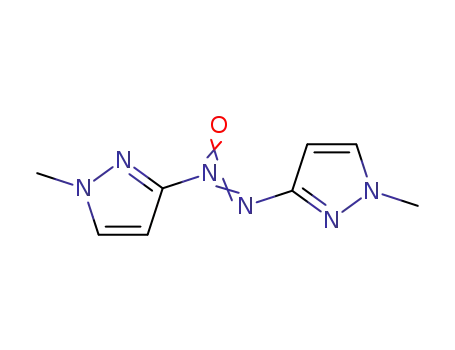 Molecular Structure of 132038-69-8 (1,1'-dimethyl-3-azoxypyrazole)