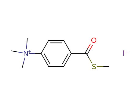 Benzenaminium, N,N,N-trimethyl-4-[(methylthio)carbonyl]-, iodide