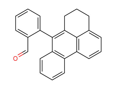 Molecular Structure of 681215-16-7 (7-(2-formylphenyl)-5,6-dihydro-4H-benz[de]anthracene)