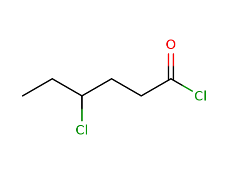 Hexanoyl chloride, 4-chloro-
