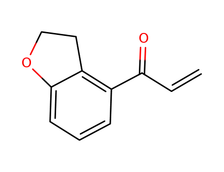 Molecular Structure of 1205098-83-4 (1-(2,3-dihydrobenzofuran-4-yl)-2-propen-1-one)