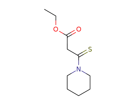 1-피페리딘프로판산, -bta–티옥소-, 에틸 에스테르