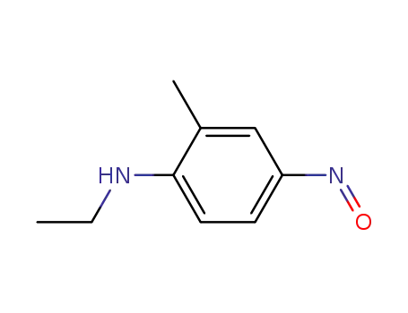 Molecular Structure of 56331-13-6 (<i>N</i>-ethyl-2-methyl-4-nitroso-aniline)