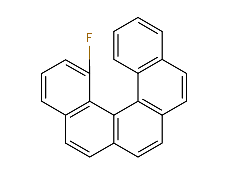 Molecular Structure of 56798-77-7 (1-fluoro<5>helicene)