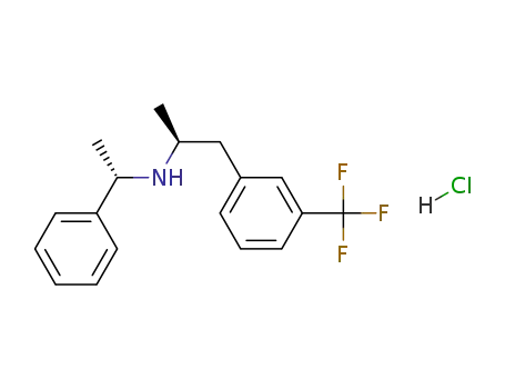 Molecular Structure of 213202-12-1 ((S)-N-((S)-1-phenylethyl)-1-(3-(trifluoromethyl)phenyl)propan-2-amine)