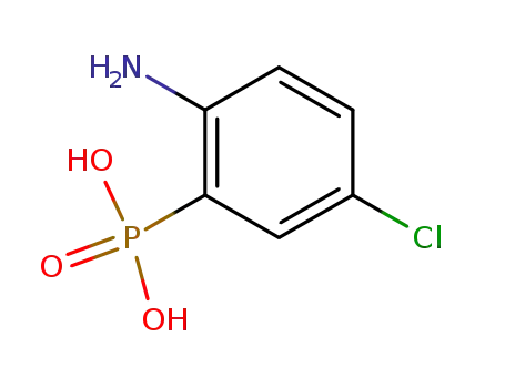 Molecular Structure of 18275-77-9 (2-AMINO-CHLOROBENZENEPHOSPHONIC ACID)