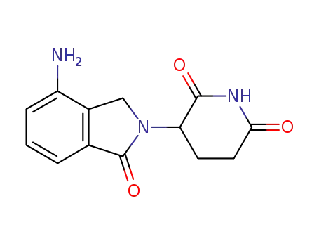 Molecular Structure of 191732-72-6 (Lenalidomide)