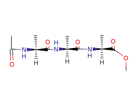 Molecular Structure of 26910-17-8 (N-ACETYL-ALA-ALA-ALA METHYL ESTER)