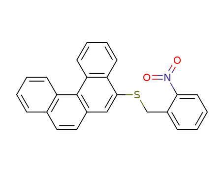 5-(2-Nitro-benzylsulfanyl)-benzo[c]phenanthrene