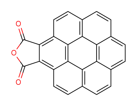 Molecular Structure of 4444-80-8 (3,4-Coronen-dicarbonsaeure-anhydrid)