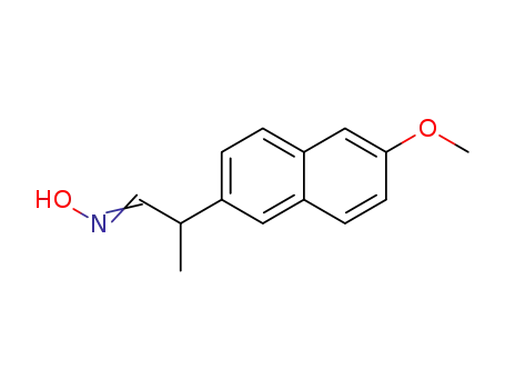 6-Methoxy-alpha-methyl-2-naphthaleneacetaldehyde oxime