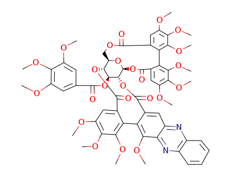 C<sub>60</sub>H<sub>56</sub>N<sub>2</sub>O<sub>24</sub>