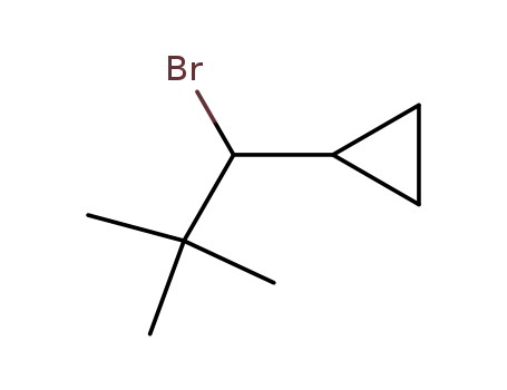 Molecular Structure of 88106-32-5 (Cyclopropane, (1-bromo-2,2-dimethylpropyl)-)
