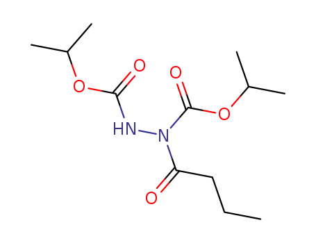 dipropan-2-yl 1-butanoylhydrazine-1,2-dicarboxylate