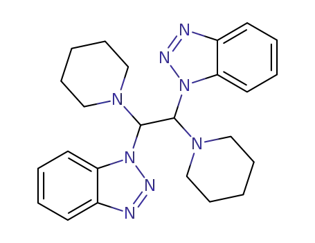 1-[2-(1H-1,2,3-benzotriazol-1-yl)-1,2-bis(piperidin-1-yl)ethyl]-1H-1,2,3-benzotriazole