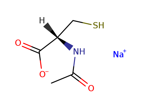 L-Cysteine, N-acetyl-,sodium salt (1:1)