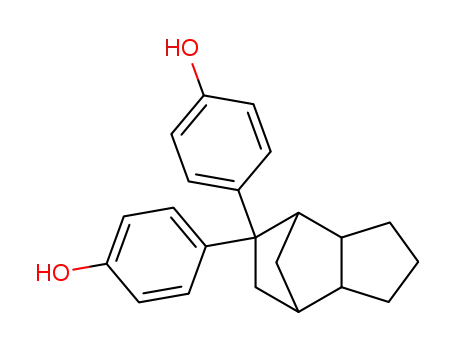 Molecular Structure of 1943-97-1 (4,4'-(OCTAHYDRO-4,7-METHANO-5H-INDEN-5-YLIDENE) BISPHENOL)