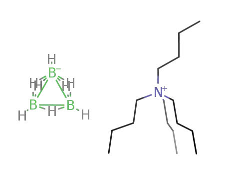 (CH<sub>3</sub>(CH<sub>2</sub>)3)4N<sup>(1+)</sup>*B<sub>3</sub>H<sub>8</sub><sup>(1-)</sup>=(CH<sub>3</sub>(CH<sub>2</sub>)3)4NB<sub>3</sub>H<sub>8</sub>