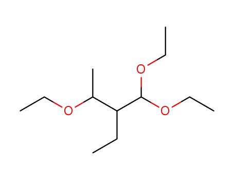 Molecular Structure of 100392-96-9 (3-ethoxy-2-ethyl-butyraldehyde diethylacetal)