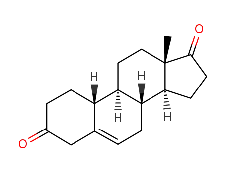 Molecular Structure of 19289-77-1 (estr-5-ene-3,17-dione)