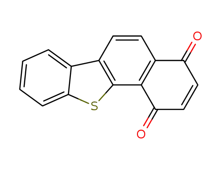 Molecular Structure of 125847-44-1 (benzo[<i>b</i>]naphtho[2,1-<i>d</i>]thiophene-1,4-quinone)